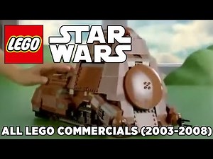 ALL LEGO Star Wars Commercials (2003-2008)