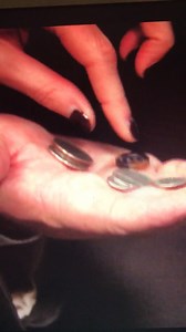 in The Office when holly helps kevin with the vending machines, holly finds a button and points it out to kevin. He then tries hard to hold his laughter in.