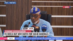 18 reactions | The Ministry of Solid Minerals Development has raised the dues and rates paid by operators in the mining sector. | Tvcnewsng | Facebook
