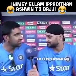 #Ashwin #bajji atrocities 😕 | Karuva Memes