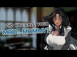 Your Dommy Mommy Maid Helps You Relax - (ASMR Roleplay) [F4M]