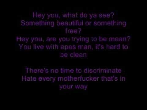 The Beautiful People Lyrics Marilyn Manson