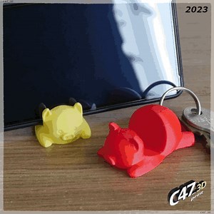 Piggy Phone Stand / Keyring