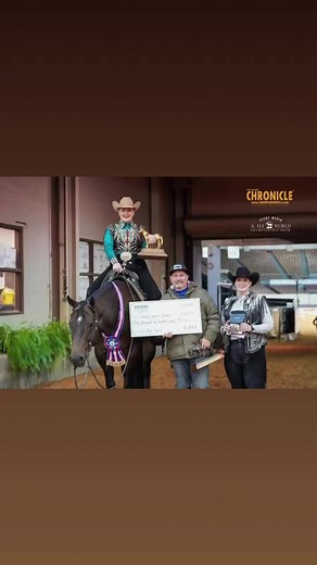 2.6K views · 15 reactions | Congratulations to the winners of today’s L2 Amateur Trail at the 2023 AQHA World & Select World Championship Show! Champion: Cassidy Jensen-Fowler and Chocolatey Special K Reserve Champion: Christina Hansen and Justa Lazy Mouse Bronze Champion: Cristin Coombs and Doctor Phil Good Check back for more results and daily recaps on our website: www.EquineChronicle.com #TheEquineChronicle #GetThatGlobe | The Equine Chronicle | Facebook