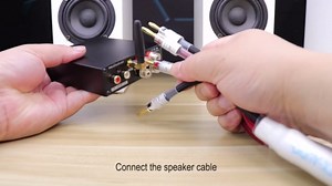 FX AUDIO Bluetooth 5.1 Amplifier Home Audio Stereo Amp Receiver 2 Channel Mini Hi-Fi Class D Integrated Amp for Passive Speakers with Bass Treble Control 45W*2 FX502E-L