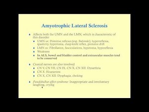 Amyotrophic Lateral Sclerosis (ALS) - CRASH! Medical Review Series