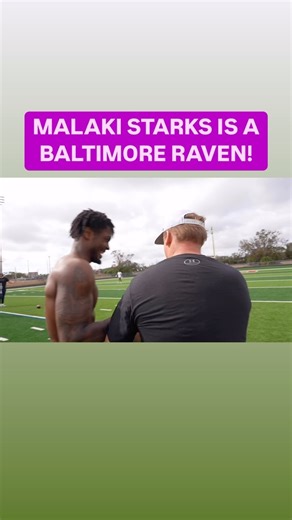 Congratulations Malaki Starks on getting drafted by the Baltimore Ravens! You are welcome back at the FFCA anytime!!! | Jon Gruden
