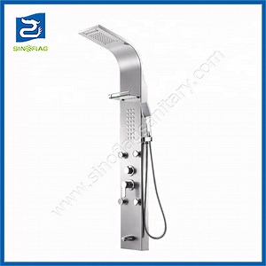 [Hot Item] Adjustable Shower Massage Body Jets Ss Shower Panel