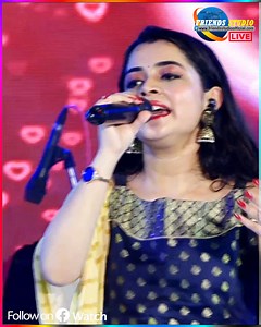 53K views · 4.4K reactions | Tu Hi Ye Mujhko Bata Da || Bollywood Romantic Song || Anushka Banerjee (Indian Idol) Live Singing !! | Friends Studio LIVE | Facebook