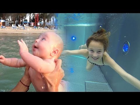 Carla Underwater from the age 3 month to 10 years old