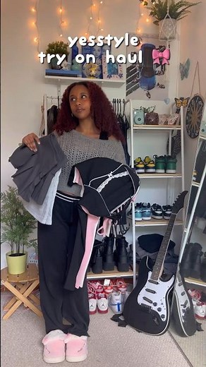 yesstyle clothing try on haul! 🎀💌✨ #yesstyle #clothinghaul #coquette #kfashion #shorts