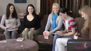 Strip Screw-Your-Neighbor with Zayda, Lucretia, Ashley, Elis