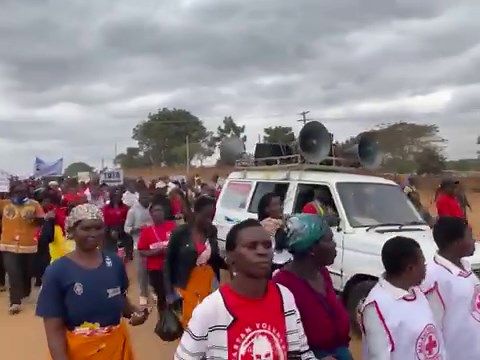 #Times360News #Protests #Lilongwe Thousands of demonstrators in Lilongwe passing through Kamuzu Central Hospital to Parliament Building to deliver their petition against same sex marriages. The demonstrations have been organiser by various religious bodies. Reported by Mathews Kasanda @mathews_kasanda | Times 360 Malawi