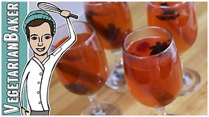 Homemade Mulled Cider is an easy beverage recipe to enjoy for the Holidays. Learn More About This Recipe: http://vegetarianbaker.com/mulled-cider/ | The Vegetarian Baker