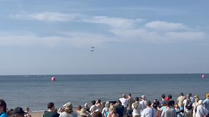 Daring wing walkers at the International Ayr Show 😳 | Ayr Advertiser