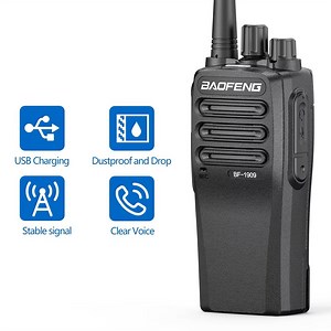 [Hot Item] Baofeng Bf-1909 Walkie Talkie 10W Powful 50km Long Range Charging Portable Walkie Talkie Radio