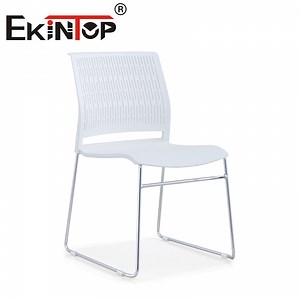 [Hot Item] Ekintop Small White Boardroom Chairs Conference Room Chairs No Wheels