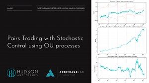 Pairs Trading with Stochastic Control and OU process - Hudson & Thames