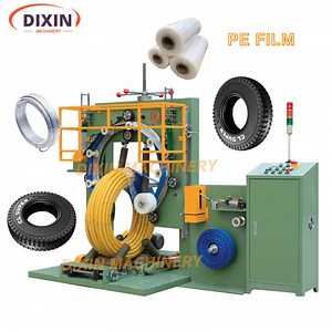 [Hot Item] Automatic Hose Cable Wire Coil Wrapping Machine/ Hose Packing Machine Cable Wire Film Packaging Machine
