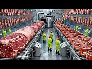 Inside the Corned Beef Factory | How Millions of Pounds of Beef Become Corned Beef (Full Process)