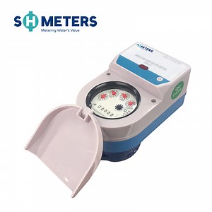 [Hot Item] 20mm Nb Iot 485 Digital Wireless Brass Remote Smart Water Flow Meter with Valve Control