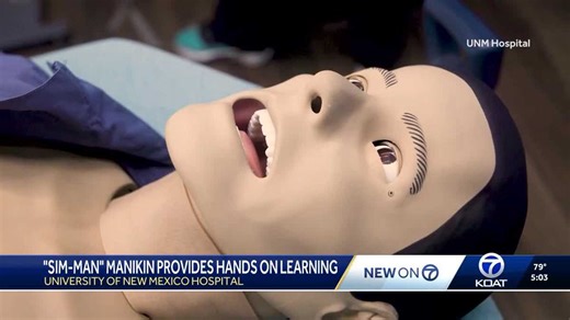 'SimMan' gives medical students hands-on experience