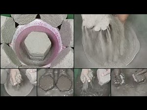 Soft Dusty🌪️Crispy Crunchy Stoney Sand Cement Dry+💦Crumbling ASMR