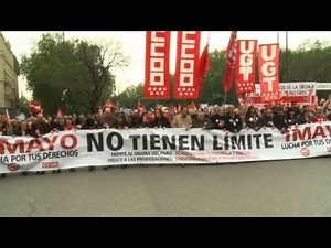 Spanish workers rally in May Day demonstration