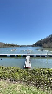 Beautiful weather for the regatta at Melton Hill Lake. Indiana, Duke, Notre Dame, UNC, Louisville are all here. Flat water and sunshine. Truly amazing. Thanks to Ted Hall for the invite. | Meteorologist Ben Cathey