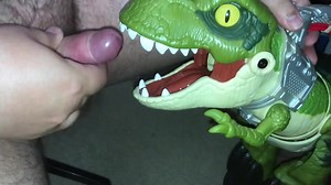 Dicking the Imaginext Mega Mouth Trex