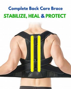 🌟 Are you tired of slouching and experiencing back pain? Our Complete Back Care Brace gently aligns your spine, providing support and encouraging proper posture. ✅ Corrects posture effortlessly ✅ Reduces back pain and discomfort ✅ Adjustable and comfortable to wear ✅ Suitable for men and women ✅ Boosts confidence and overall well-being Don't miss out on this life-changing product! Order Yours Now: https://thenaturalposture.com/products/magnetic-corset-back-posture-corrector-for-men-and-women 💯