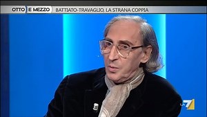 RIVEDI LA7 - OTTO E MEZZO - Battiato-Travaglio, la strana coppia