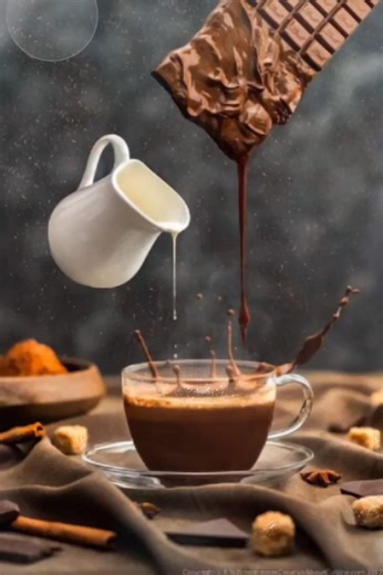 Chocolate in my Coffee. | Pam's Gifs and Videos