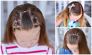 It doesn't get much better than quick and cute hairstyles. These are great for short, medium, long, thin, thick, straight, and curly hair. I hope you find these ideas helpful! | Easy Toddler Hairstyles