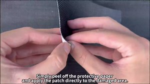 Self-Adhesive Trampoline Patch Repair Kit - 3 Round + 3 Rectangular Patches - Trampoline Accessories for Repairing Tears or Holes in Trampoline Mats