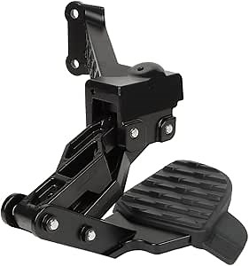 Rear Bumper Bed Step - Retractable Side Tailgate Step Compatible with 2019-2022 Dodge Ram 2500 3500 Replace# 82215842AE 82215842A