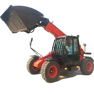 [Hot Item] Welift 3 Ton 7m Lifting Height Multifunction Mini Compact Small 4WD Hydrostatic Telescopic Wheel Loader Telehandler with Different Attachments