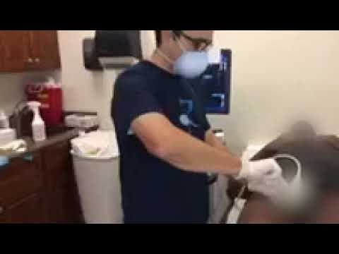 Dr. Zahalsky Performing a Hydrocele Drain Procedure