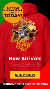37K views · 773 reactions | BURNING SPEAR IS DROPPING SOME HOT NEW MERCHANDISE FOR THE HOLIDAYS AND THE NEW YEAR. CHECK OUT THE STORE TODAY! https://www.burningspearwebsite.com/ | burningspearmusic | Facebook