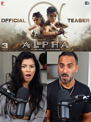 Alpha Teaser Reaction - in theaters July 3, 2026 🔥 Alia Bhatt leading a YRF Spy Universe action movie already has my attention 👀🔥 #Alpha #AliaBhatt #Alphamovie #WhatToWatch #movie #Bollywood #IndianCinema #filmtok #movietok #fyp #reaction #MagicFlicks