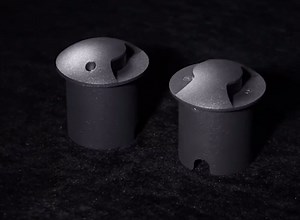 LED Well Light Low Voltage Landscape Lighting Outdoor In Ground Lights LED 2W AC/DC 12V-24V Warm White Waterproof IP67 Aluminium Double Sides Lighting for Floor,Driveway,Garden,Yard