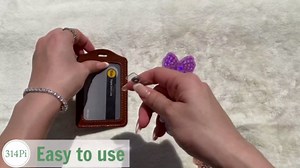 (Set 5 Designs) Bookish 2" Holographic Badge Reels, Reader Retractable Badge Holders, Fantasy Acrylic ID Badge Holder, Bookworm Badge Lanyard, Office Supplies Accessories for Coworkers Book Lovers