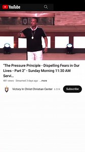25 reactions | You “betta” handle it!!!!!! #pressureprinciple | Victory In Christ Christian Center | Facebook