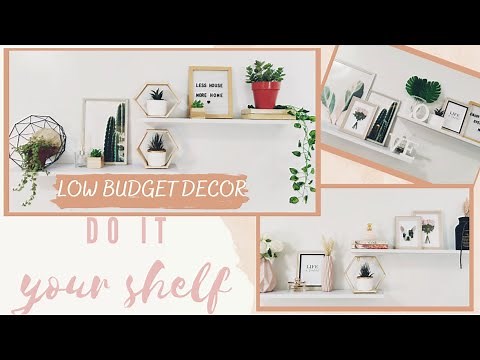DIY // DECORATING FLOATING SHELVES (Elle Uy Inspired)