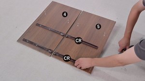 JOINICE 63" Fluted Storage Cabinet for Living Room,Mid-Century Modern Sideboard with Sliding Doors, Walnut Buffet Cabinet with Drawers & Solid Wood Legs, Large Accent Credenza for Home, Dining Room