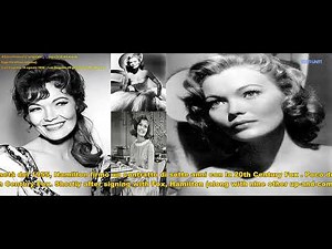 Kipp Hamilton (Attrice) Los Angeles, 16 agosto 1934 – Los Angeles,29 gennaio 1981