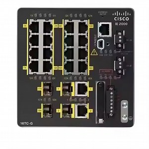 [Hot Item] Cisco Ie2000 with 16fe Copper, 2ge SFP/T and 2fe SFP (LAN Base) Industrial Switches Ie-2000-16tc-G-E