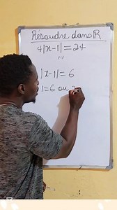 Équation et valeur absolue #algebra #mathematiques #equations | Kesnel et Maths