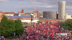 #Liverpool this was you yesterday. 🏆Incredible scenes in our city as LFC brought it home. #ChampionsOfEurope #LFCParade #LFC ❤️#YNWA | The Guide Liverpool