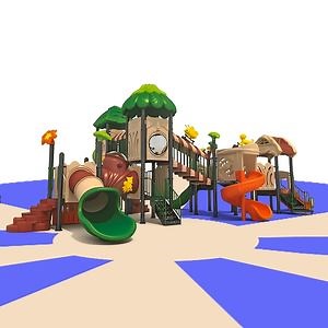 [Hot Item] Children Outdoor Playground spiral Slides Kindergarten Toys